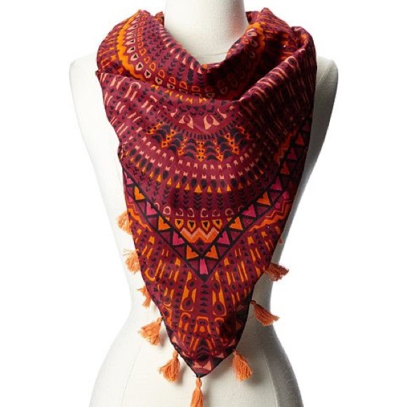 Prana Accessories - 💃🏻B2G1 free- Prana Briella scarf-  fire red